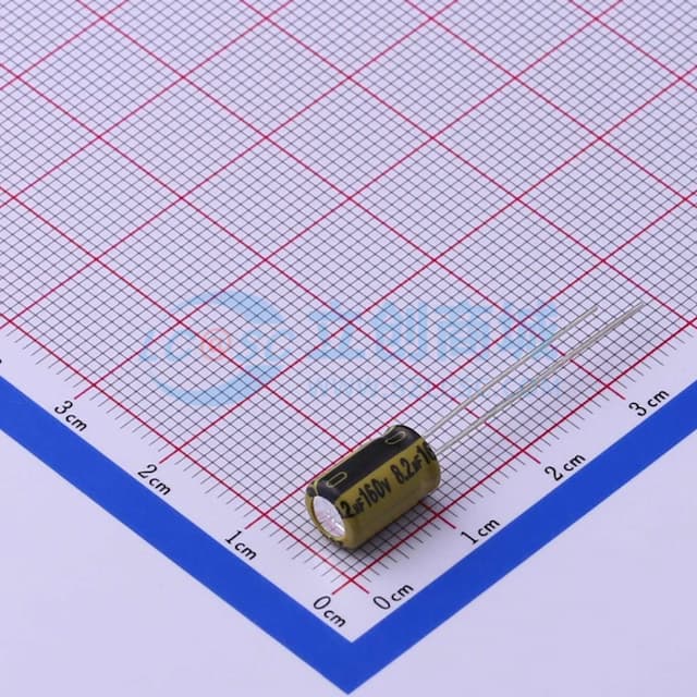 8.2uF ±20% 160V 【引线】实物图
