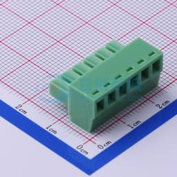 【焊接辅料】3.81mm 1x6P 排数:1 每排P数:6缩略图