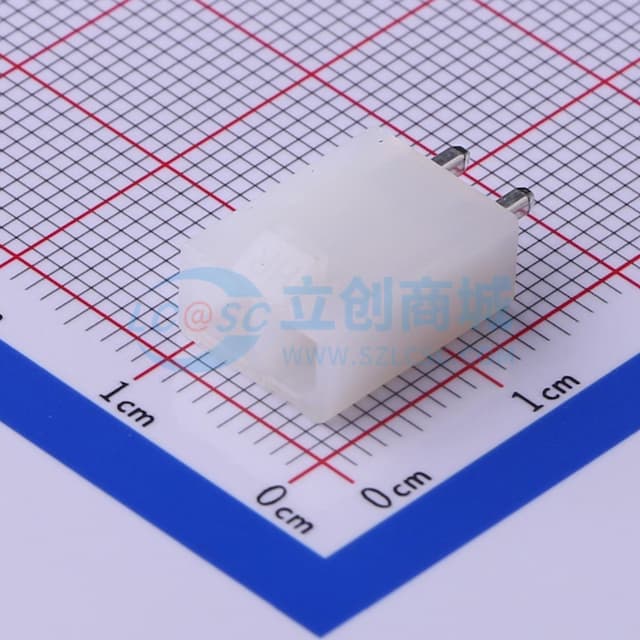 1x2P 间距:4.2mm 直插【插件】实物图