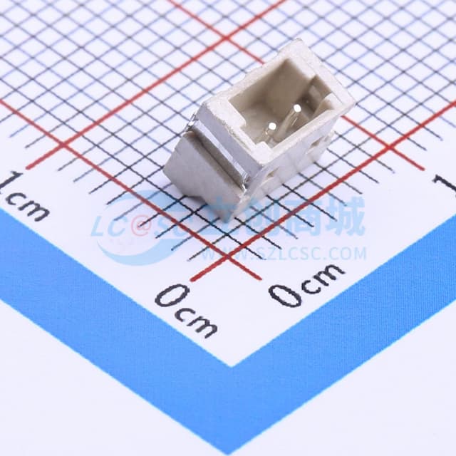 1x2P 间距:1.5mm 卧贴 系列:ZH实物图