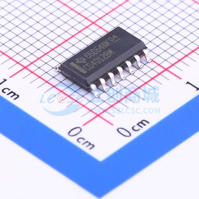 高压型CMOS与非门实物图