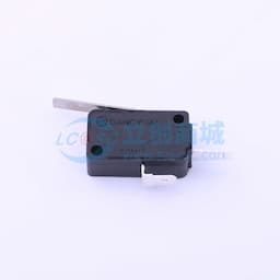 G20系列微动开关，10A 4.8*0.5MM焊接式端子，单极单投常开式，70G力度，柄长27.5MM缩略图