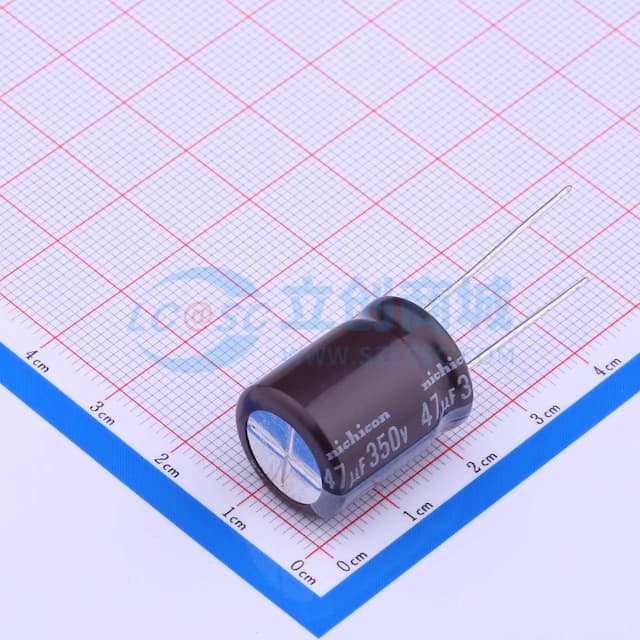 47uF ±20% 350V 【插件】实物图