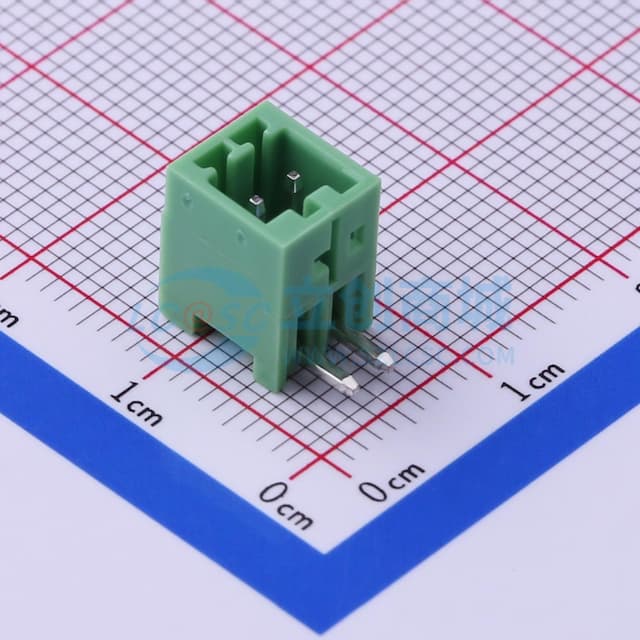 2.5mm 1x2P 排数:1 每排P数:2 【插拔】实物图