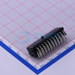 黑色 2x11P 间距:3mm 弯插【插件】缩略图