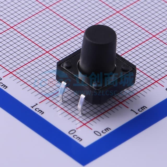 12*12*11mm 直插 轻触开关 【轻触】实物图