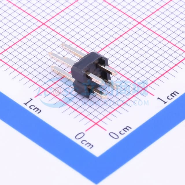 2x2P 间距:2.54mm 方针 直插 【排针】实物图
