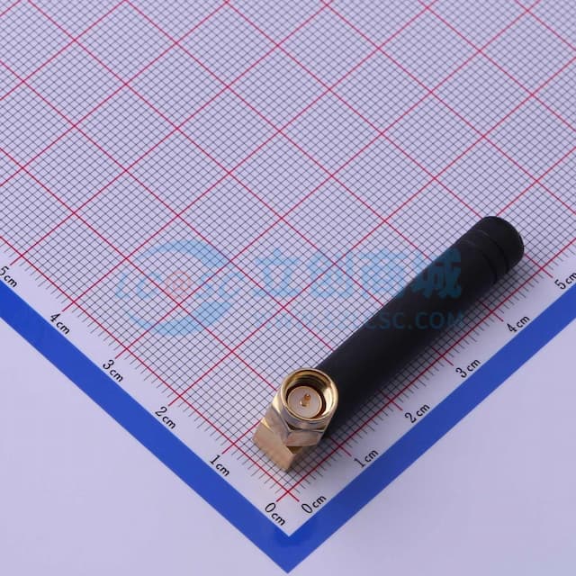 490MHz外置全向SMA胶棒天线实物图