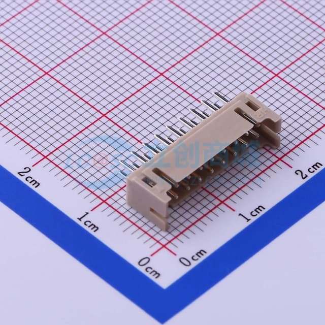 2x9P 间距:2mm 直插 【插件】实物图