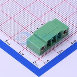 3.81mm 1x3P 排数:1 每排P数:3 螺丝固定 【插拔】缩略图
