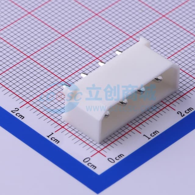 1x4P 间距:5.08mm 直插【插件】实物图