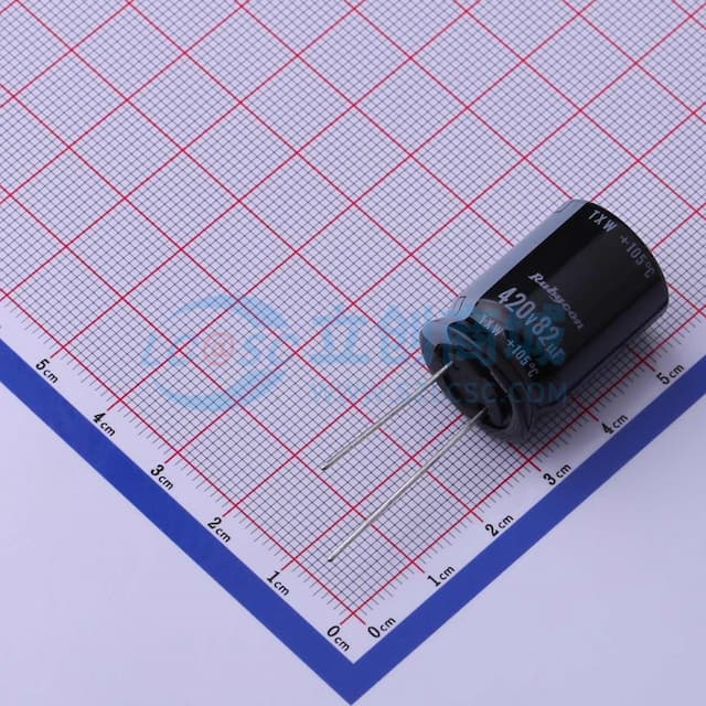 82uF ±20% 420V 【插件】实物图