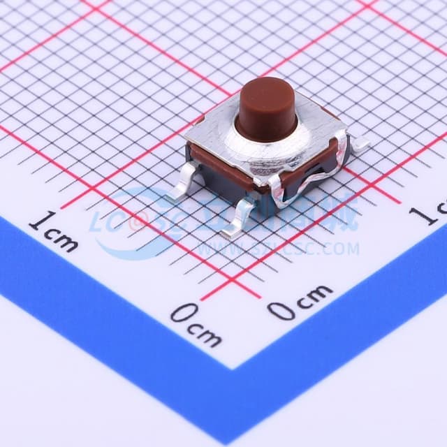 6.2*6.2*5mm 立贴 轻触开关实物图