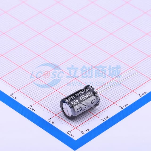 470uF ±20% 25V 【插件】实物图