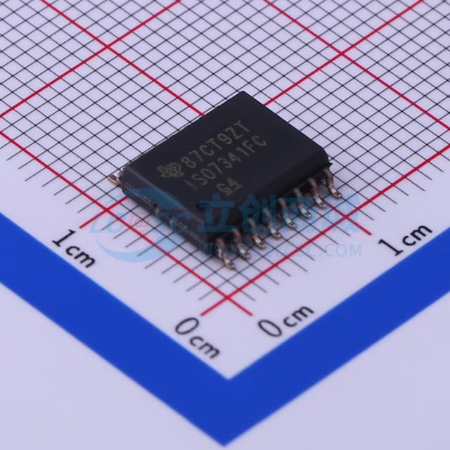 ISO734x 强抗电磁干扰，低功耗，四通道数字隔离器实物图