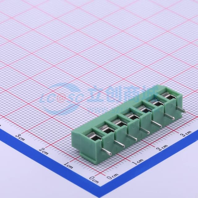 1x7P 5mm 直插 排数:1 每排P数:7【栅栏】实物图