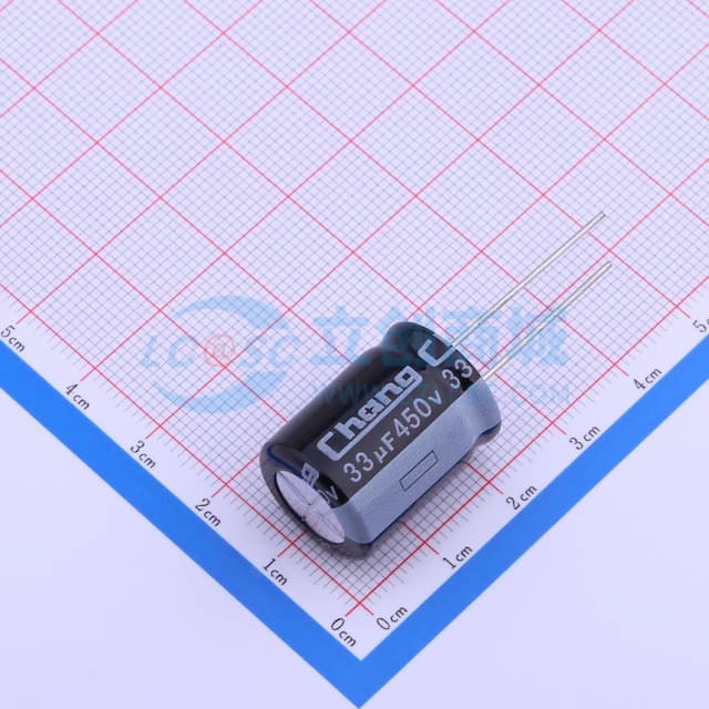 33uF ±20% 450V 【插件】实物图