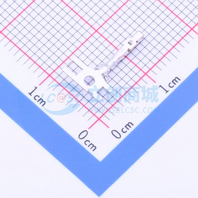 插口 触点 锡 26-28 AWG 压接实物图