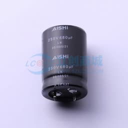 680uF ±20% 250V 【插件】缩略图
