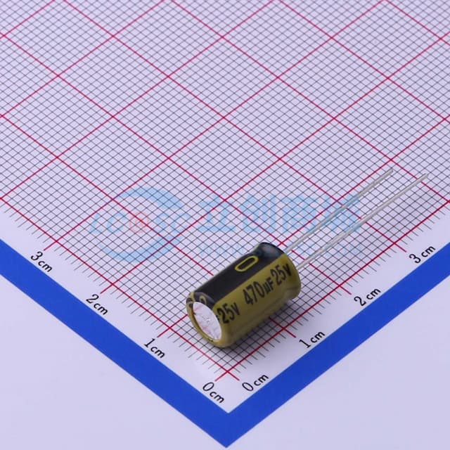 470uF ±20% 25V 【插件】实物图