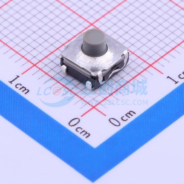 6.2*6.2*1.73mm 立贴 轻触开关实物图