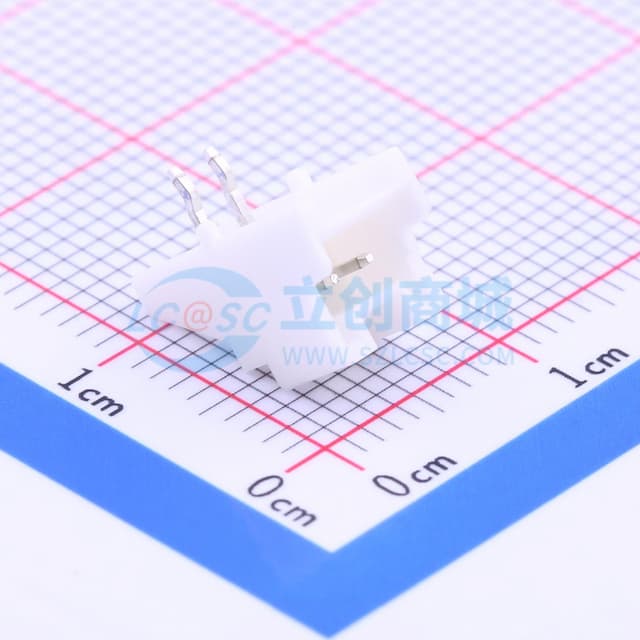 1x2P 间距:2mm 弯插【插件】实物图