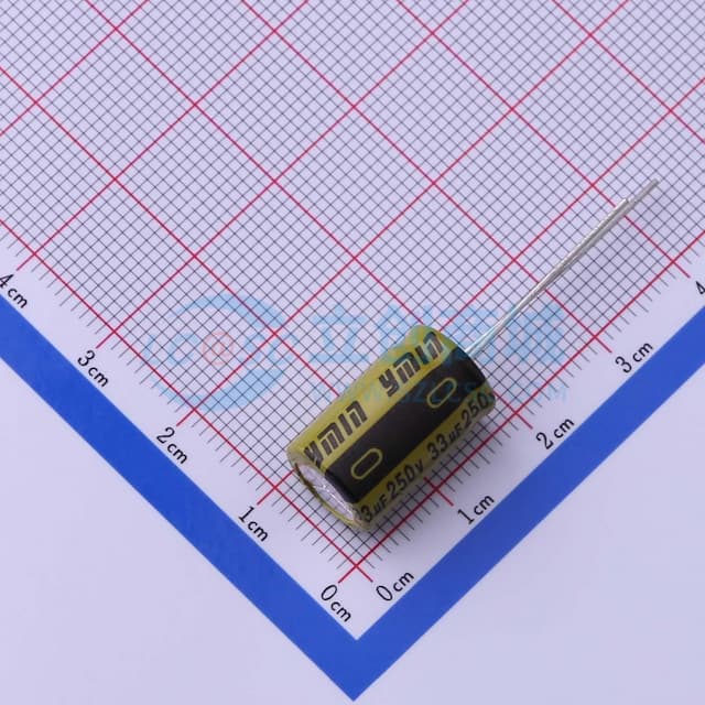 33uF ±20% 250V 【引线】实物图