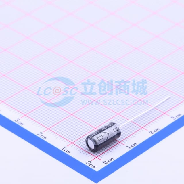 10uF ±20% 50V 【引线】实物图