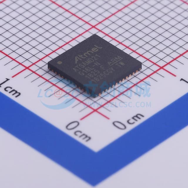 ATSAMD21G16L-MNT实物图