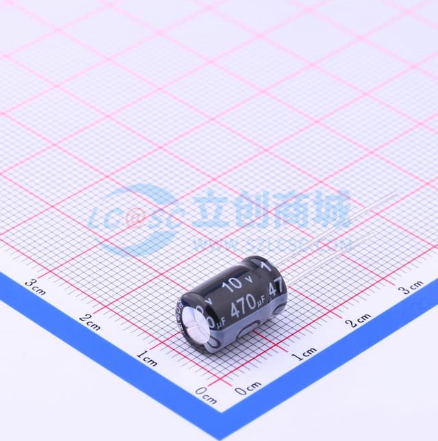 470uF ±20% 10V 【插件】实物图