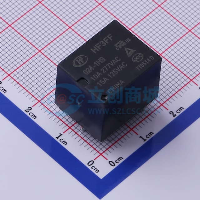 超小型大功率24V继电器 单刀单掷-常开 停产 【继电】实物图
