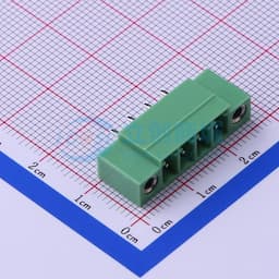 3.81mm 1x4P 排数:1 每排P数:4 螺丝固定 【插拔】缩略图