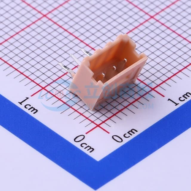 1x3P 间距:2mm 弯插 【插件】实物图