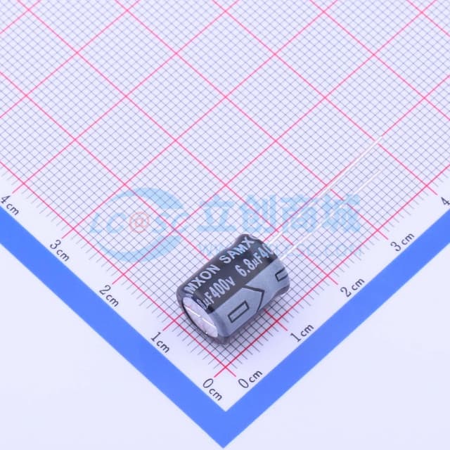 6.8uF ±20% 400V 【引线】实物图