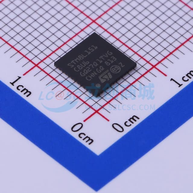 超低功耗8位MCU，具有64 KB Flash、16 MHz CPU和集成EEPROM实物图
