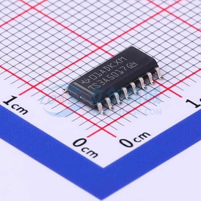 TS3A5017 双 SP4T 模拟开关/多路复用器/解复用器实物图