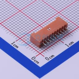 土黃 1x10P 间距:1.25mm 直插【插件】缩略图