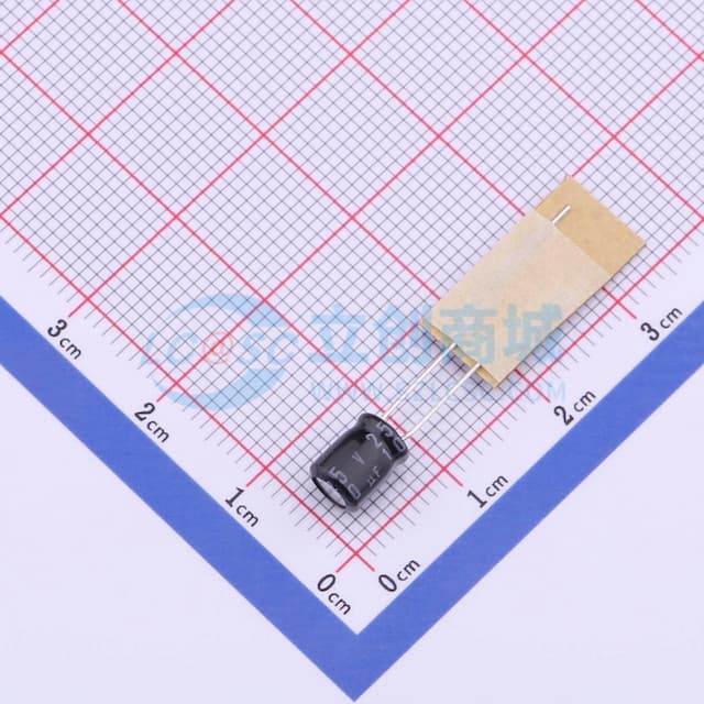 10uF ±20% 25V 【引线】实物图