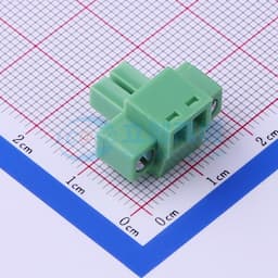 3.81mm 1x2P 排数:1 每排P数:2 螺丝固定缩略图