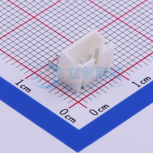 1x3P 间距:2mm 弯插 系列:PH 【插件】实物图