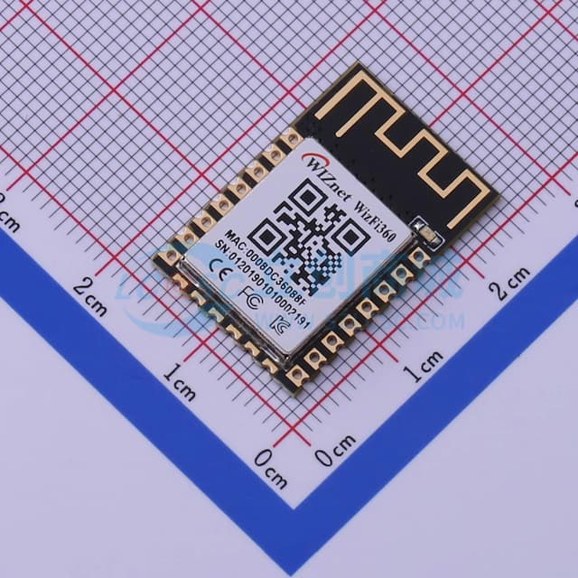 低成本低功耗工业级WiFi模块实物图