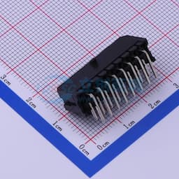 黑色 2x8P 间距:3mm 弯插【插件】缩略图