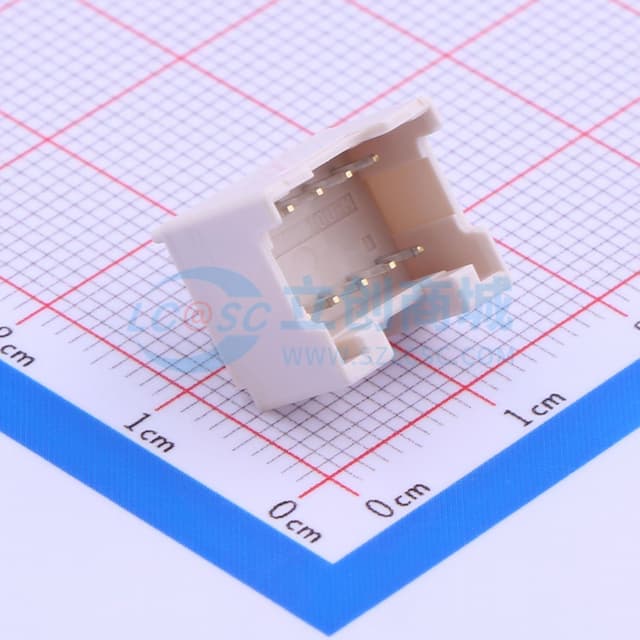 2x5P 间距:2mm 直插 【插件】实物图