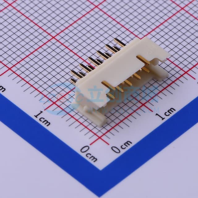 2x6P 间距:2mm 直插 【插件】实物图