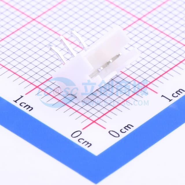 1x3P 间距:2mm 弯插 系列:PH 【插件】实物图