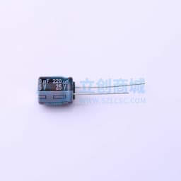 220uF ±20% 25V 【引线】缩略图