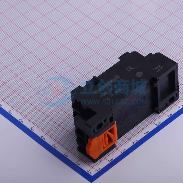 PGR小型中间继电器插座(金属卡簧:AGR-V2)实物图