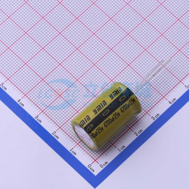 4700uF ±20% 25V 【插件】实物图