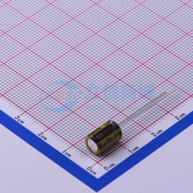 56uF ±20% 50V 【引线】实物图