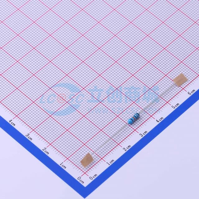 180kΩ ±1% 500mW 金属膜电阻 【插件】实物图